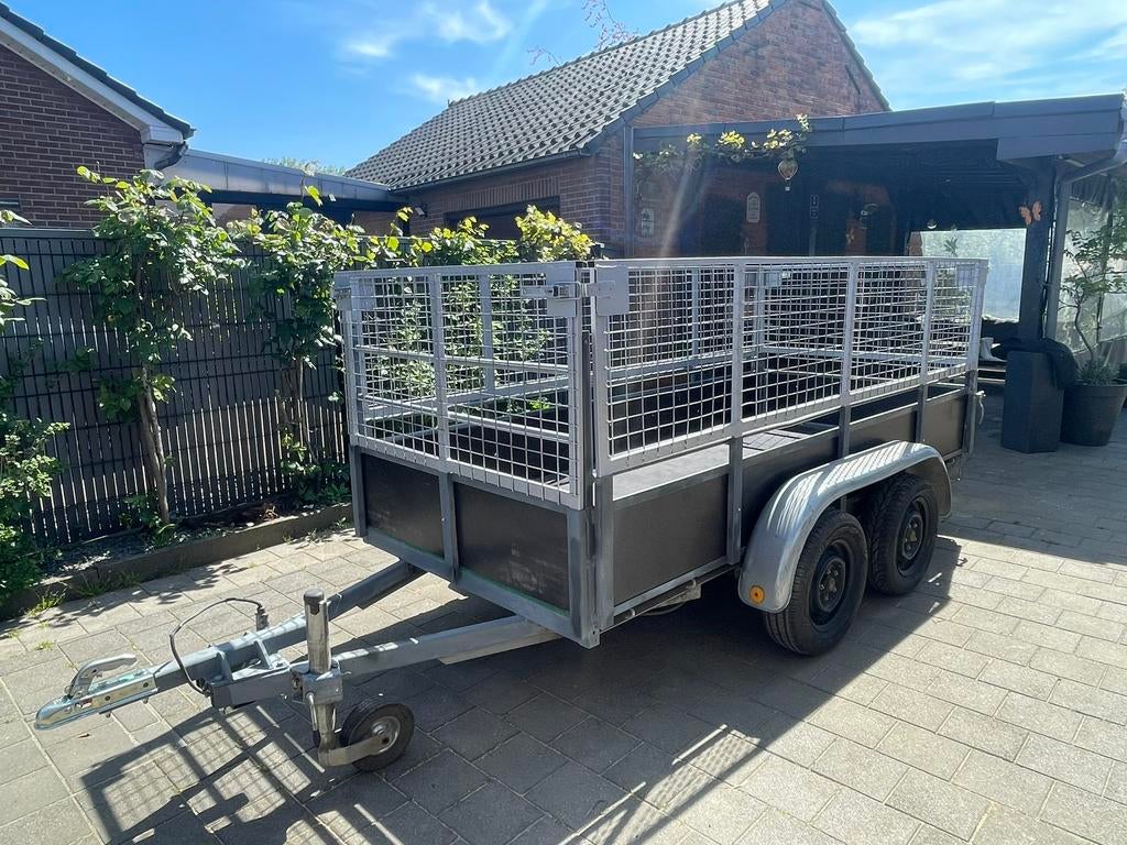 Dubbelasser aanhangwagen, Auto diversen, Ophalen, Zo goed als nieuw