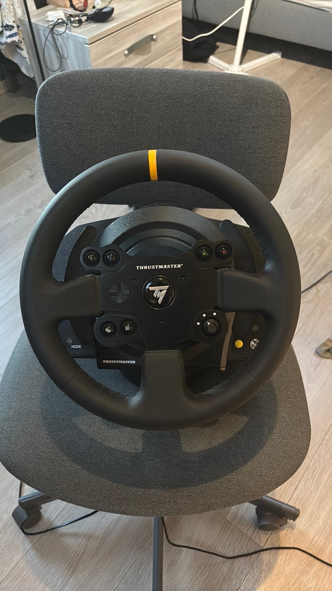 Thrustmaster TX Leather Edition - Racestuur en 3 Pedalen, Ophalen of Verzenden, Zo goed als nieuw