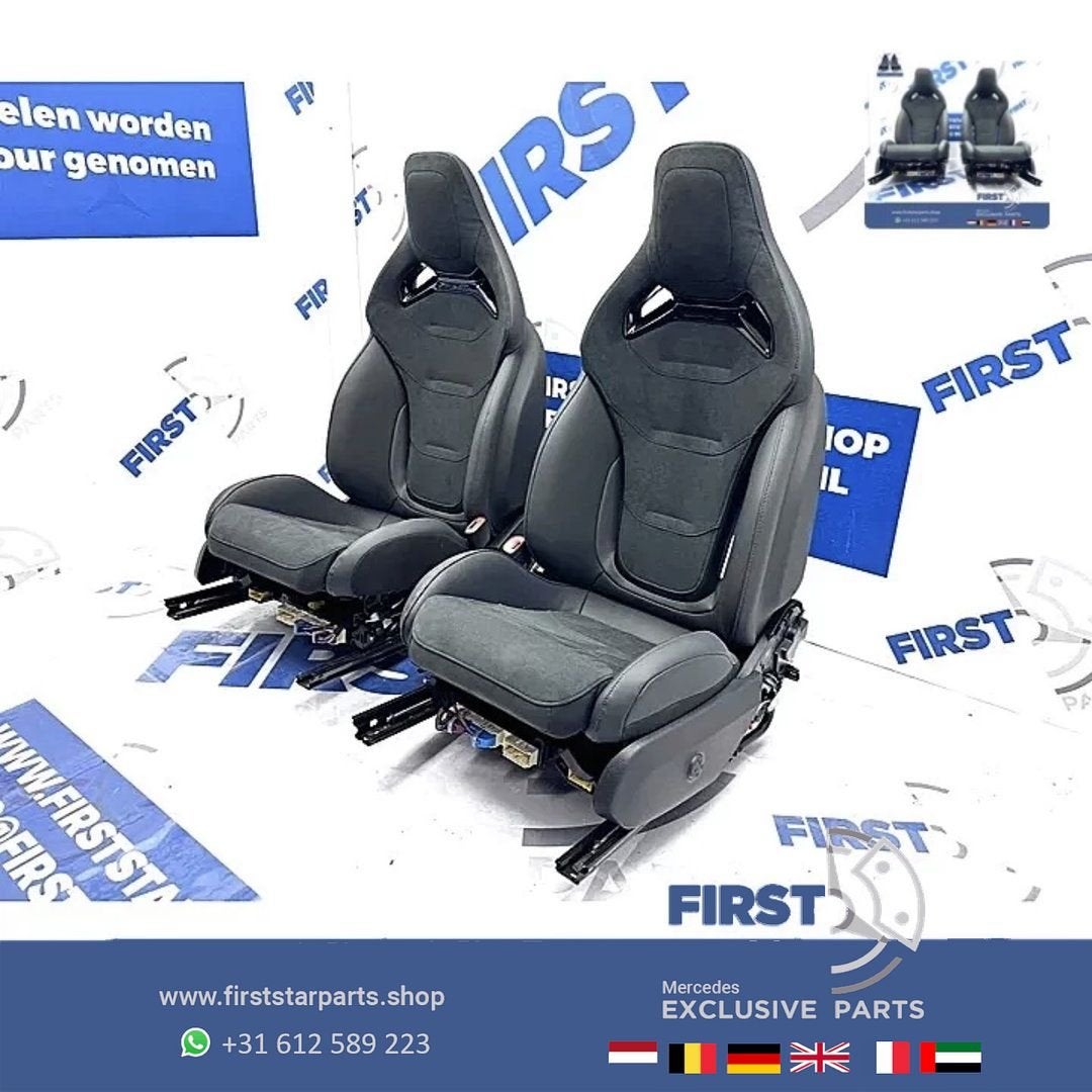 W206 S206 C63 AMG Recaro KUIP STOELEN SET C63s E PERFORMANCE, Auto-onderdelen, Gebruikt, -, Ophalen of Verzenden, -
