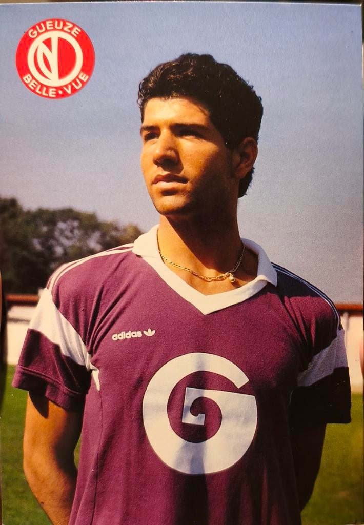 Carte RSC Anderlecht kaart Enzo Scifo