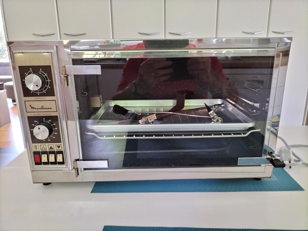 Bak en grill oven, Electroménager, Fours, Comme neuf, Enlèvement, 45 à 60 cm, Moins de 45 cm