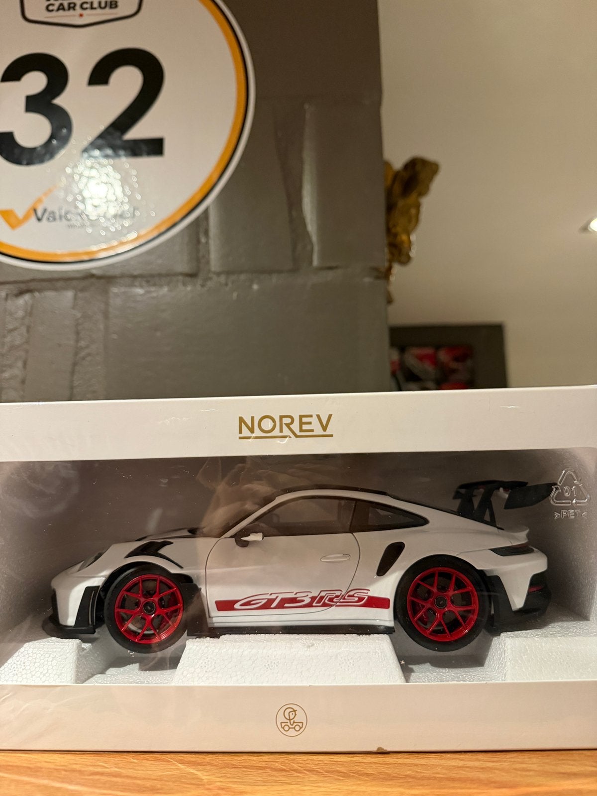 2022 Porsche 911 GT3 RS Weissach Pack, Enlèvement ou Envoi, Comme neuf, Norev
