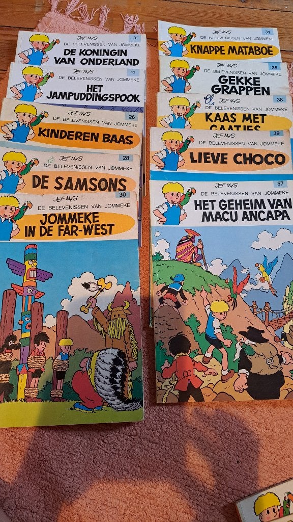 Lot van 10 Jommeke 's (2), Plusieurs BD, Enlèvement ou Envoi, Utilisé, Jef Nys.
