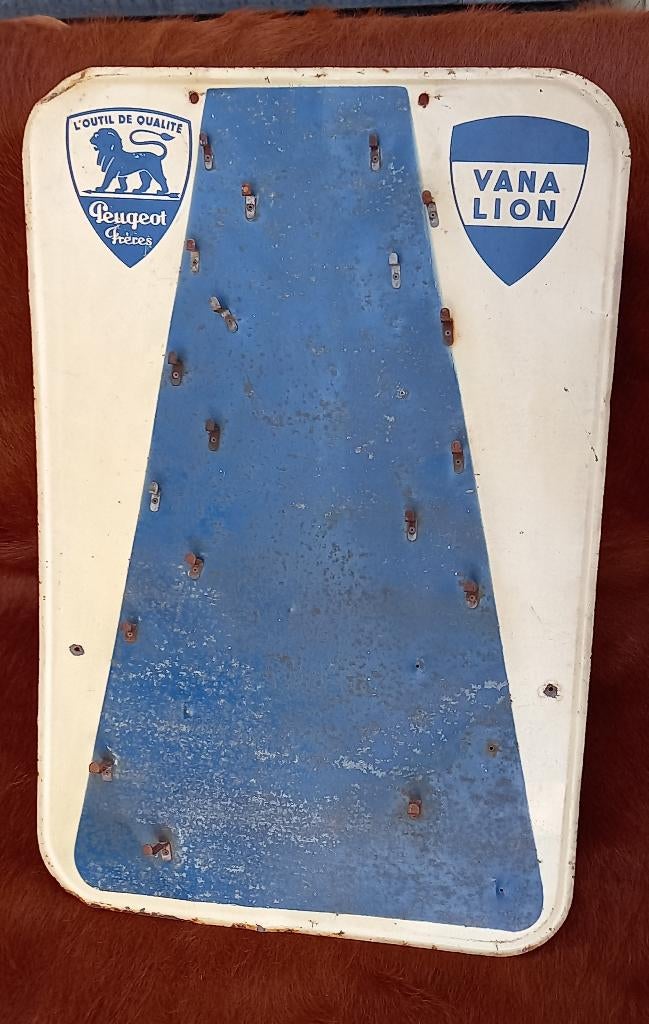 Rekje voor gereedschap PEUGEOT ca 1960, Verzamelen, Ophalen of Verzenden, Gebruikt, Gebruiksvoorwerp