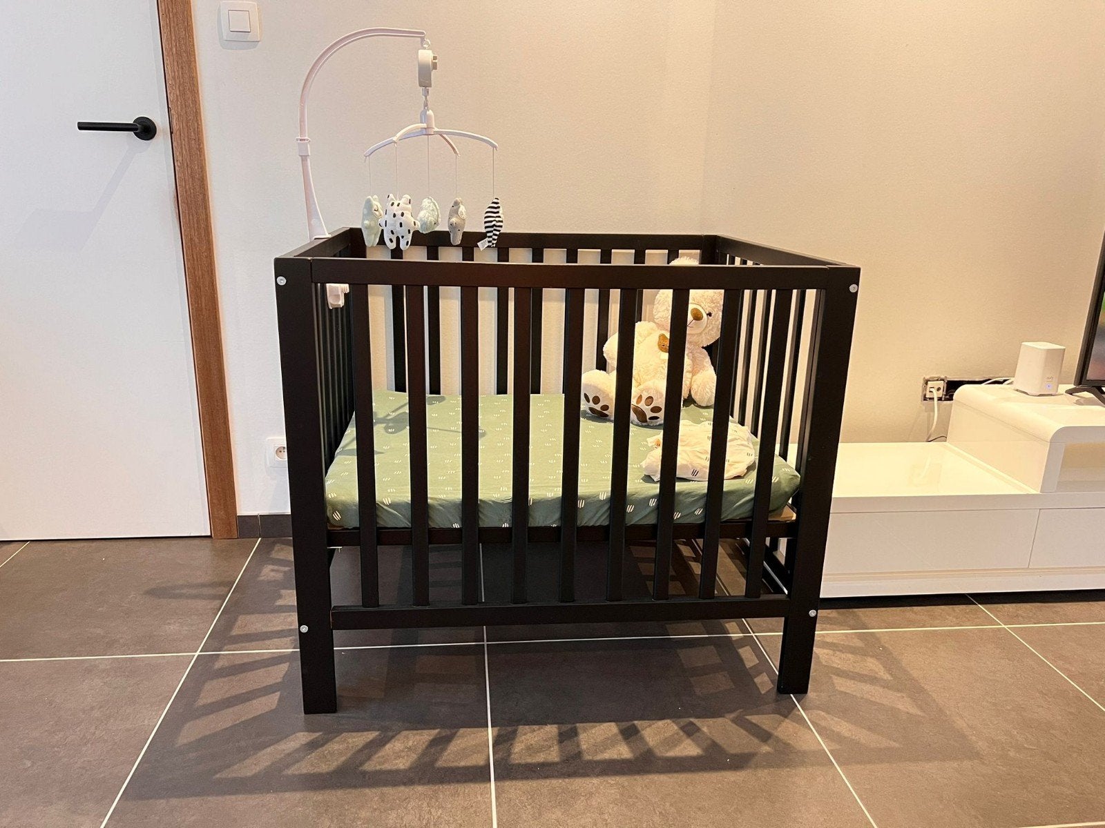 Babybed, Ophalen