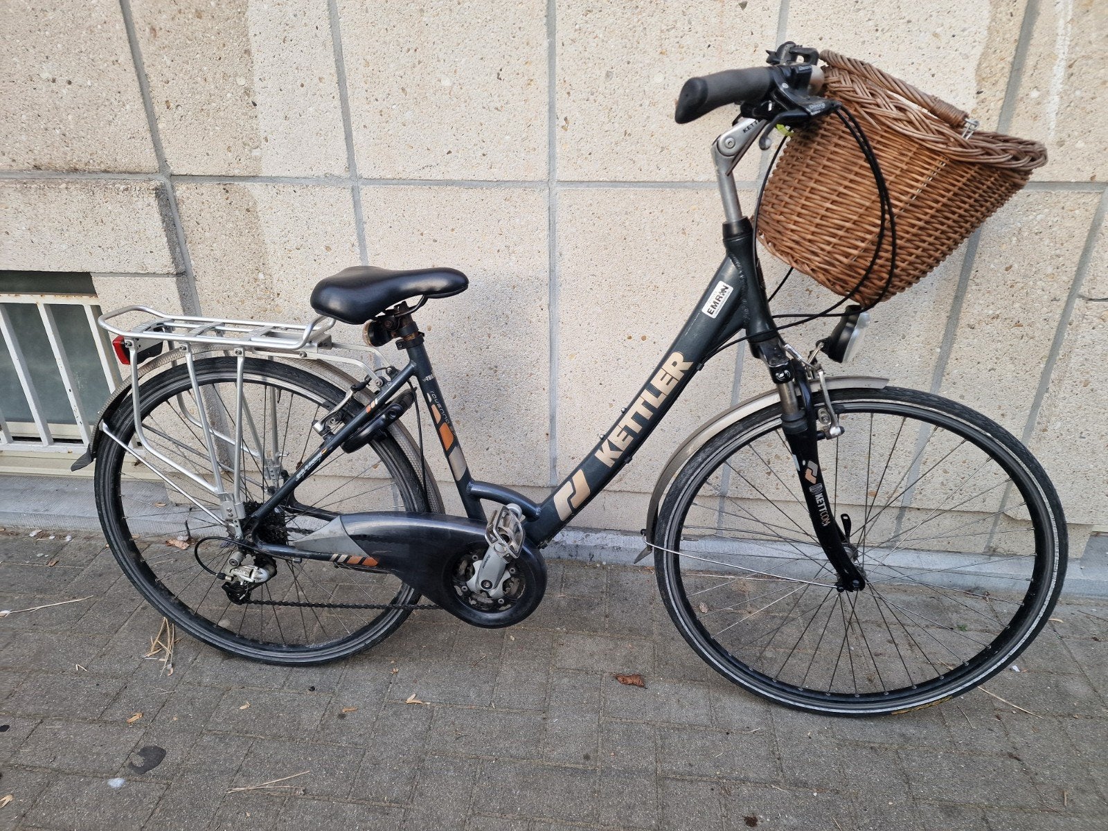 damesfiets kettler, Ophalen