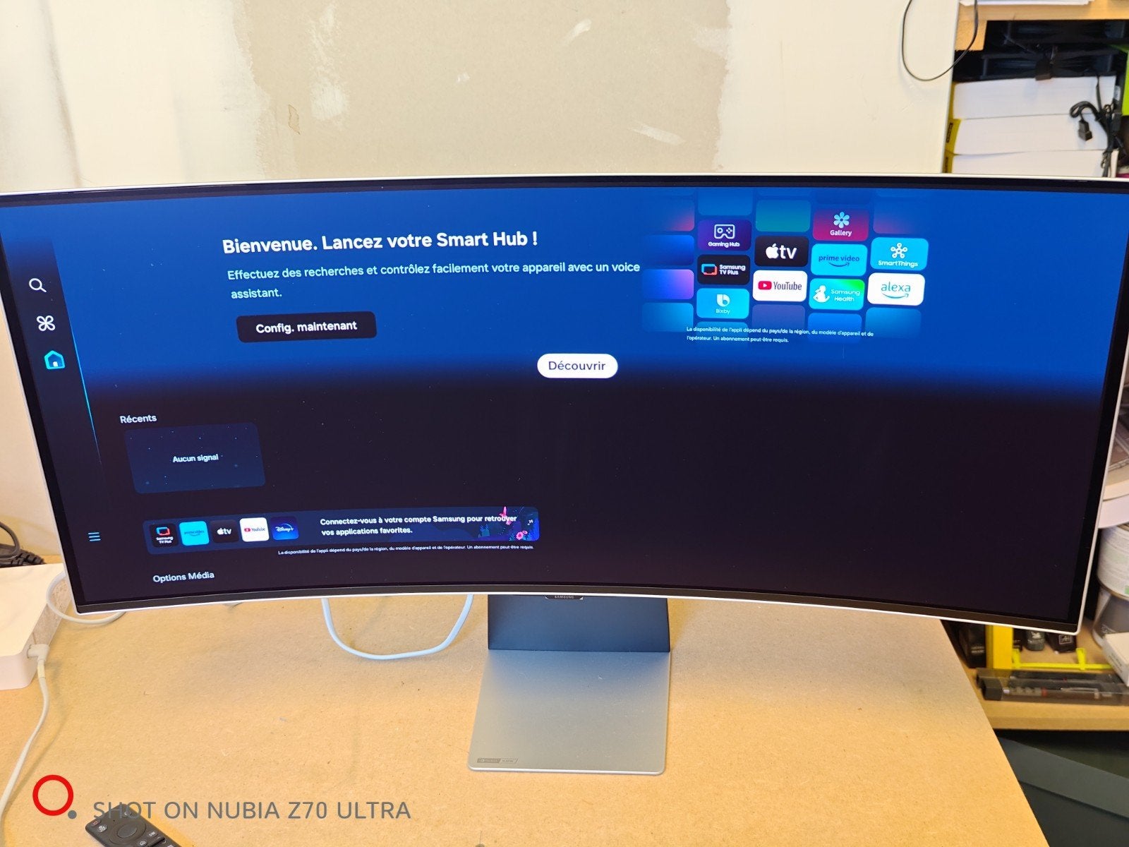 Écran Oled Samsung Odyssey G8 34 pouces, Gaming, Ultrawide, Minder dan 1 ms, Zo goed als nieuw