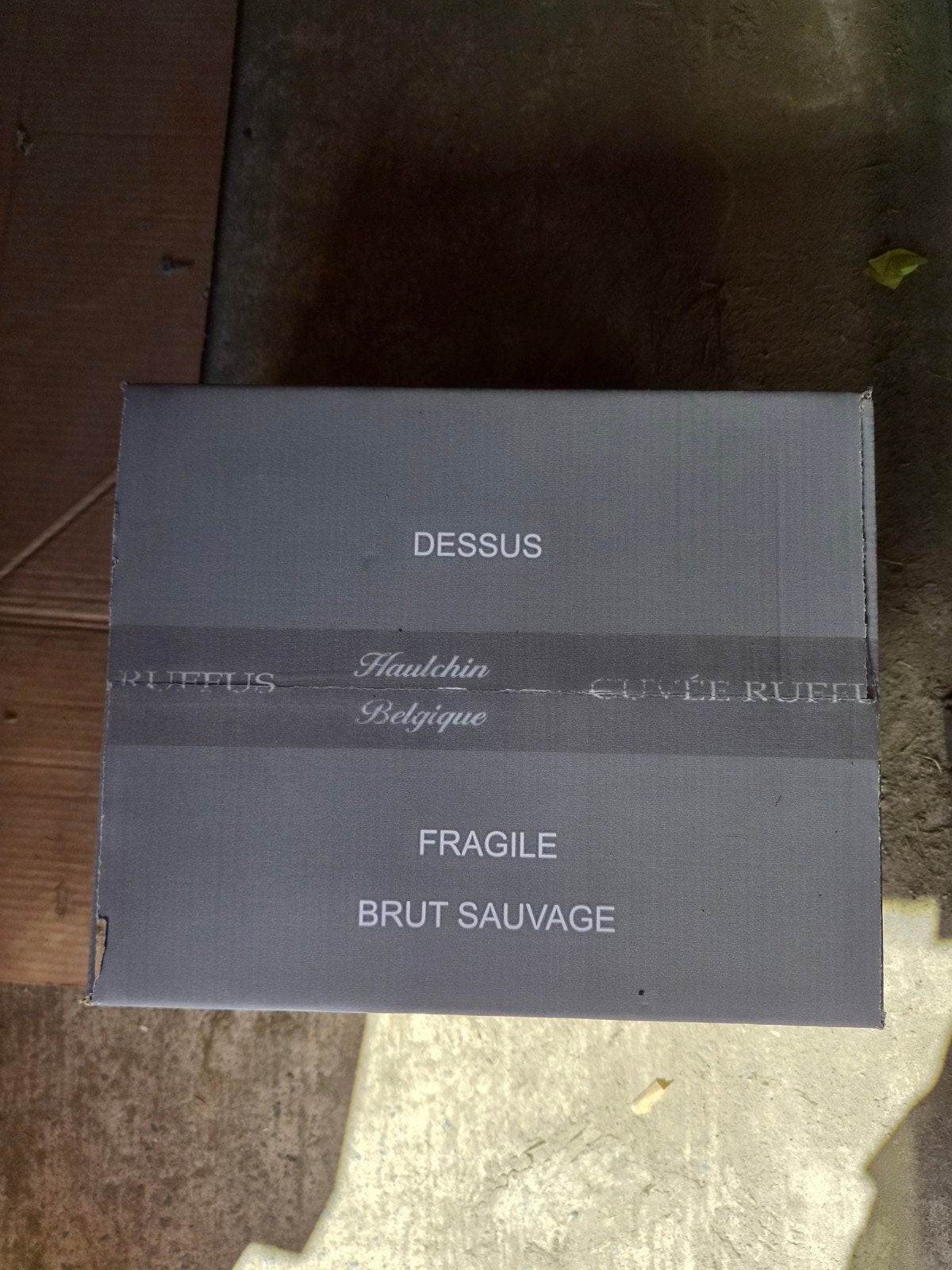 Champagne vin mousseux ruffus brut sauvage blanc de blanc  6, Verzamelen, Ophalen, Overige gebieden, Nieuw, Champagne