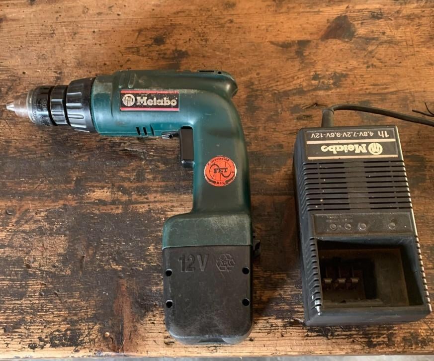 Metabo boormachine, Doe-het-zelf en Bouw, Ophalen of Verzenden, Gebruikt, Boormachine
