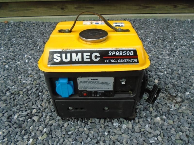 Stroomgroep, generator Sumec, Ophalen, Zo goed als nieuw, Minder dan 5 kVA, Benzine