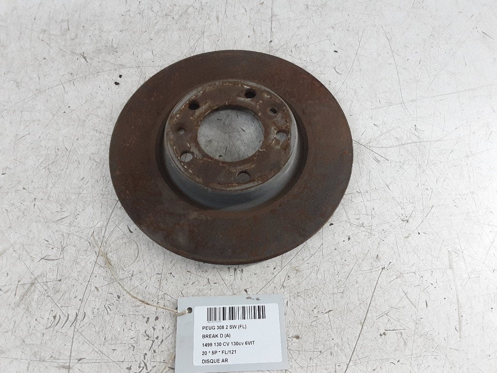 REMSCHIJF ACHTER Peugeot 308 SW (L4 / L9 / LC / LJ / LR), Gebruikt, Mevr. I. Hauben, Rue de l'Espoir 34 34
4030  GRIVEGNÉE, BE
