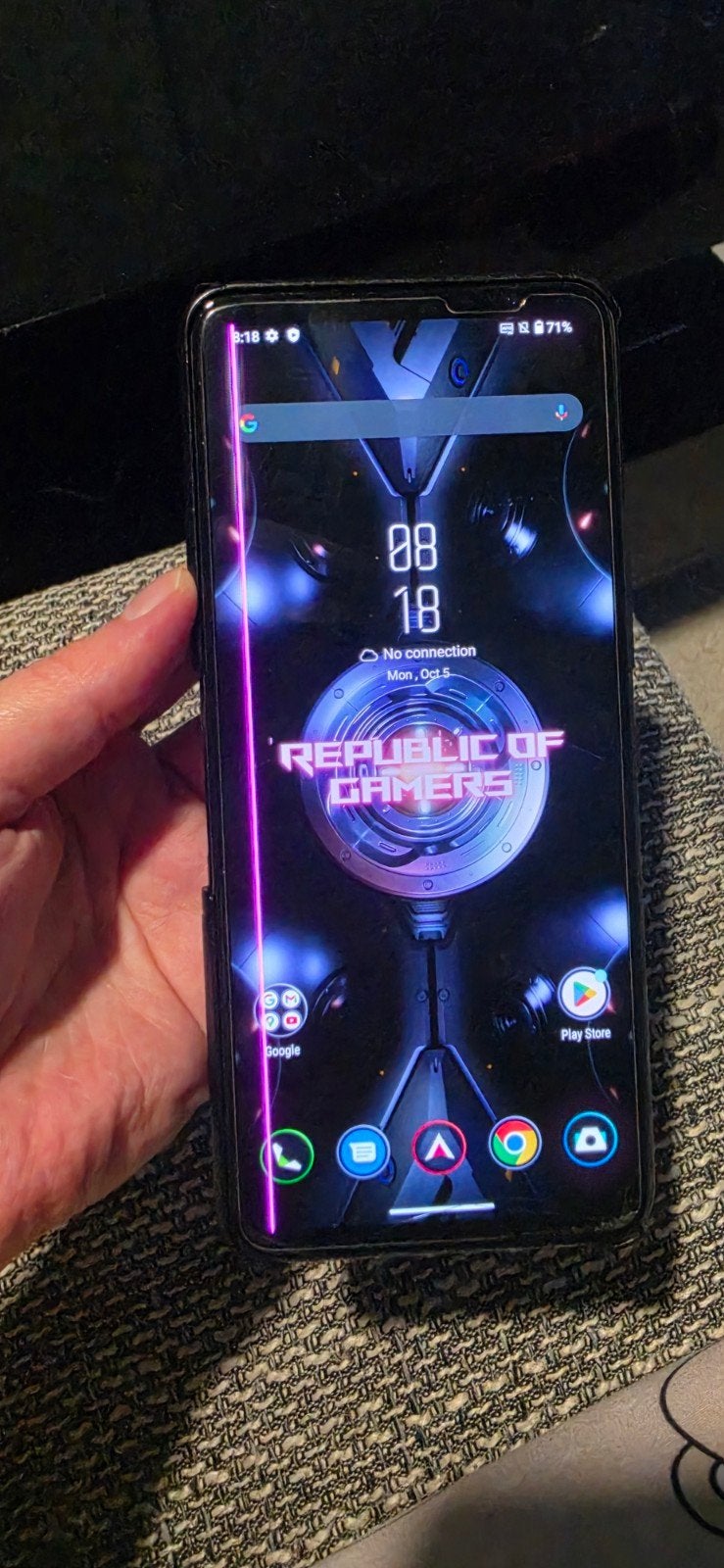Rog phone 5, Autres modèles, 10 mégapixels ou plus, Enlèvement, Utilisé