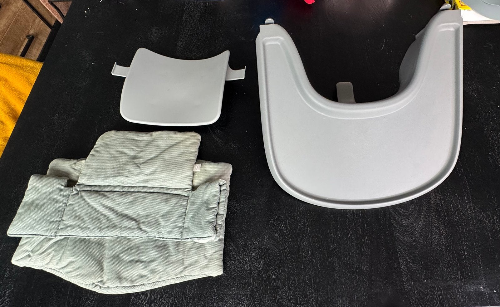 Stokke babyset + tafelblad, Ophalen, Gebruikt, Afneembaar eetblad