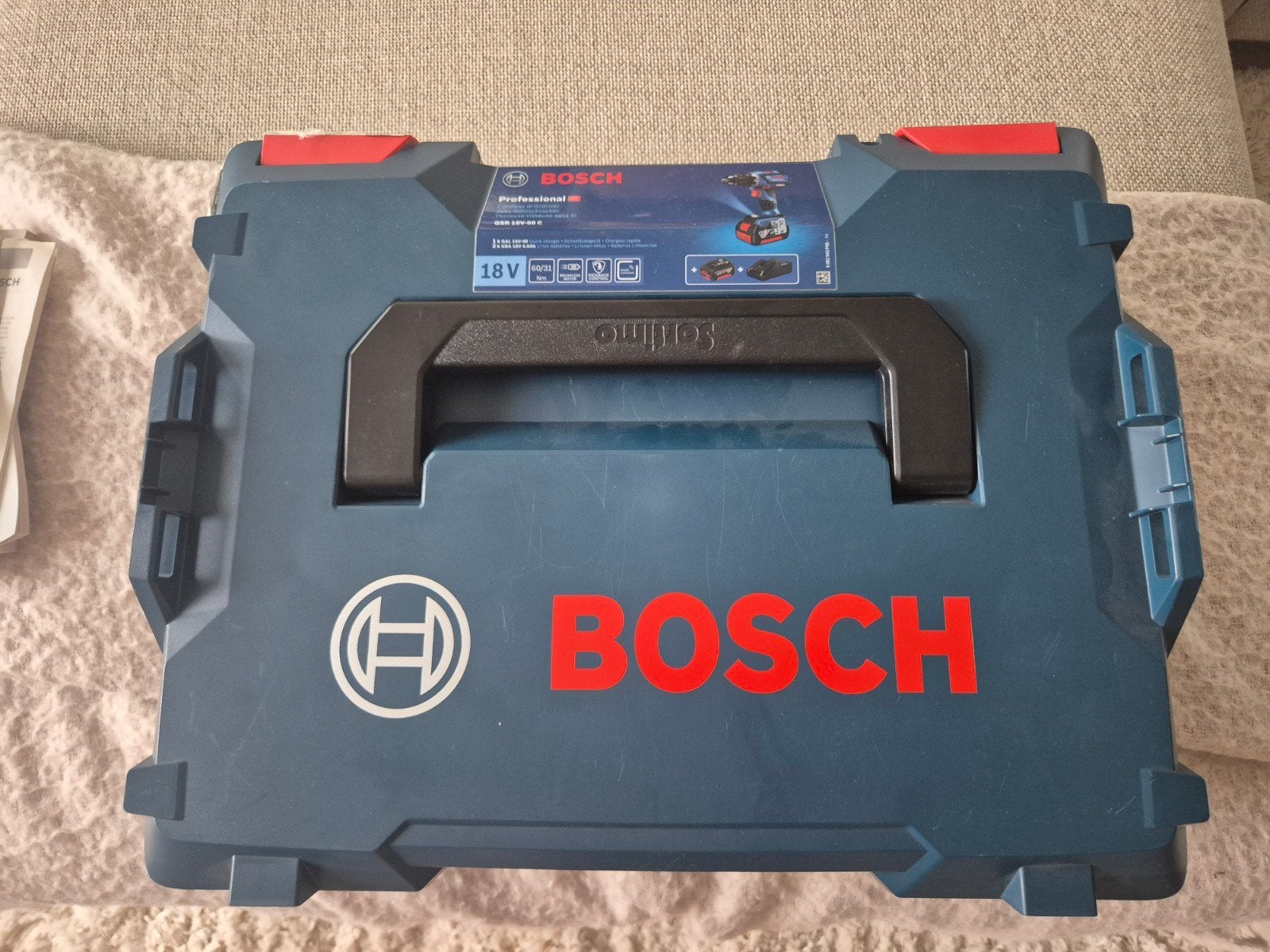 Perceuse-visseuse Bosch Professional GSR 18V-60 C (Pack comp, Bricolage & Construction, Enlèvement ou Envoi, Remplie, Neuf