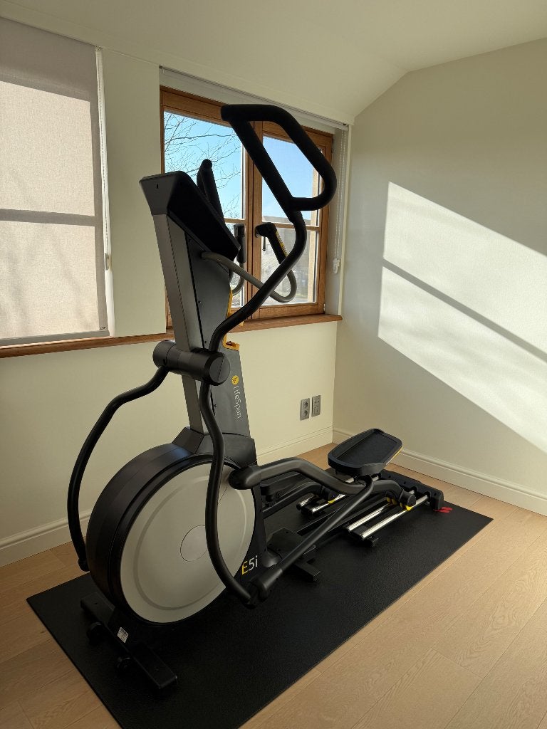 Cross trainer Life Span E5i, Ophalen, Benen, Aluminium, Zo goed als nieuw