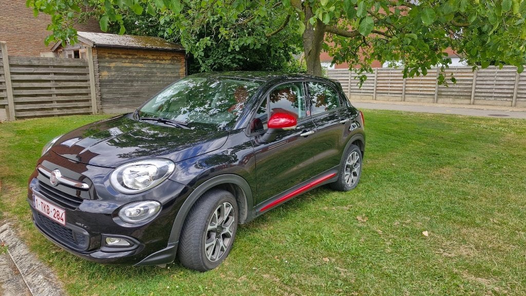 Fiat 500X Rosso Amore, Auto's, Fiat, Voorwielaandrijving, Zwart, 5 deurs, 81 kW