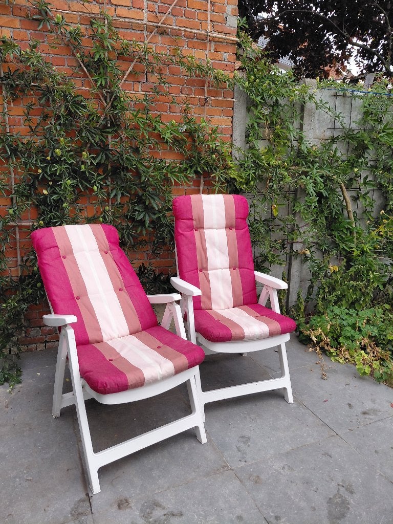 Relaxstoelen voor buiten, Enlèvement, Utilisé, Plastique, Pliant