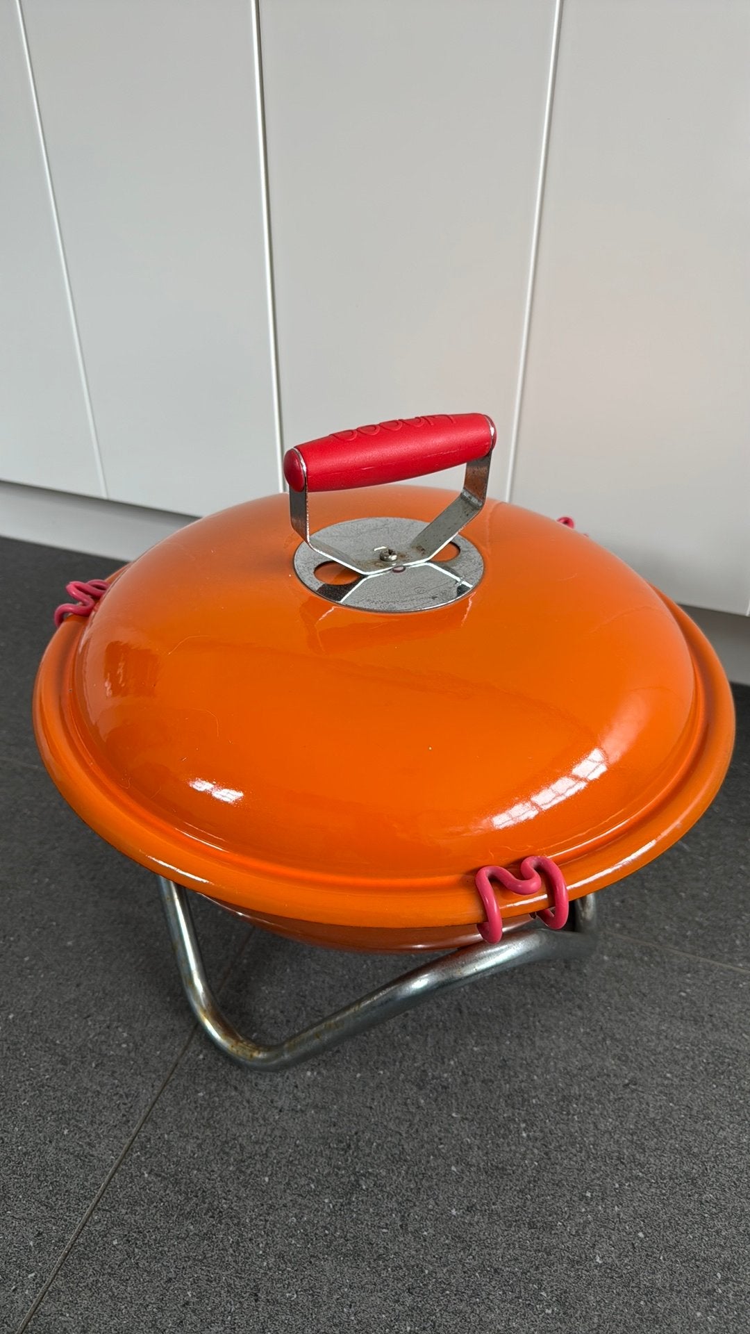 Draagbare houtskool BBQ Weber, Ophalen, Zo goed als nieuw