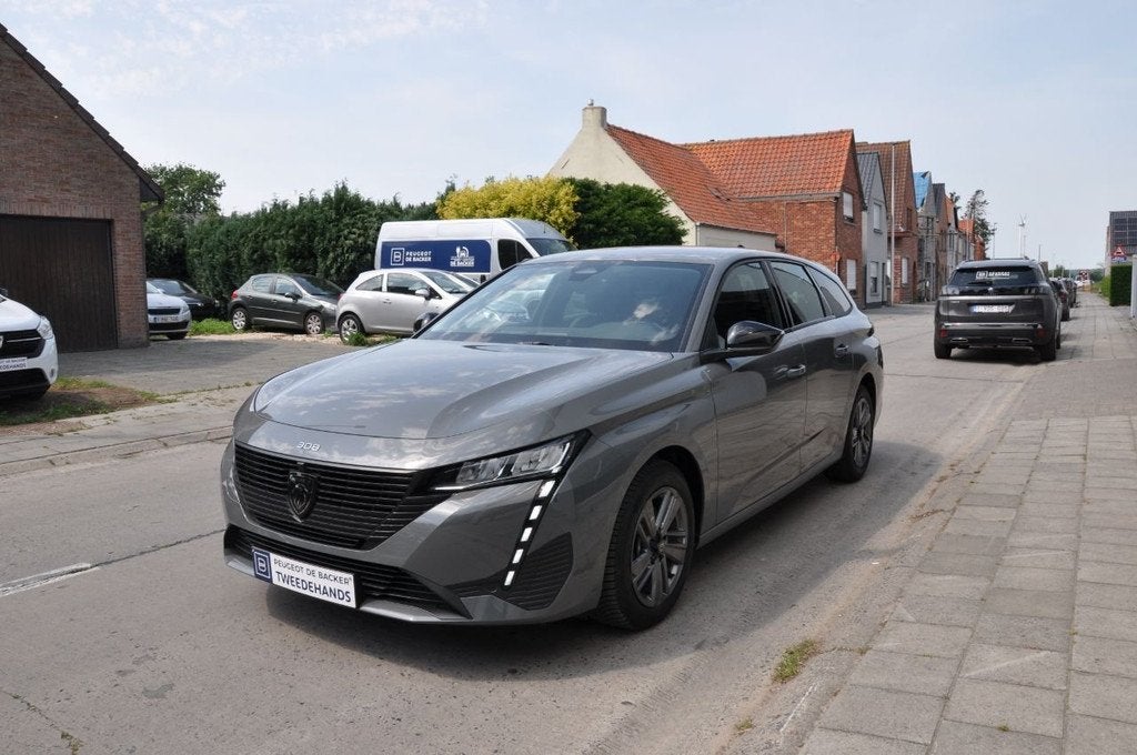 Peugeot 308 SW Active Pack (année de construction 2024), Commande vocale, Argent ou Gris, Achat, Euro 6
