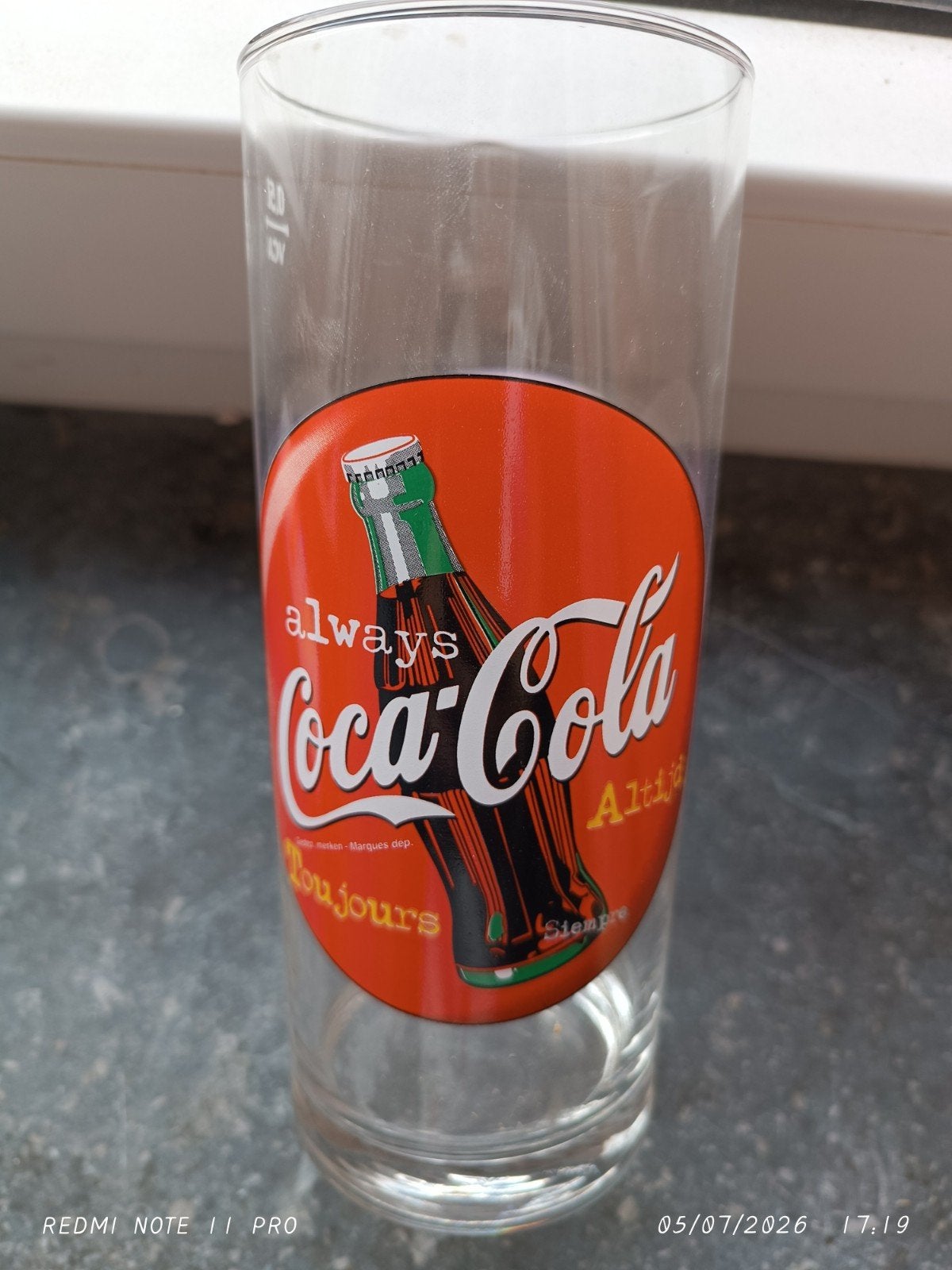 Verres Coca cola 0,5 l, Collections, Enlèvement