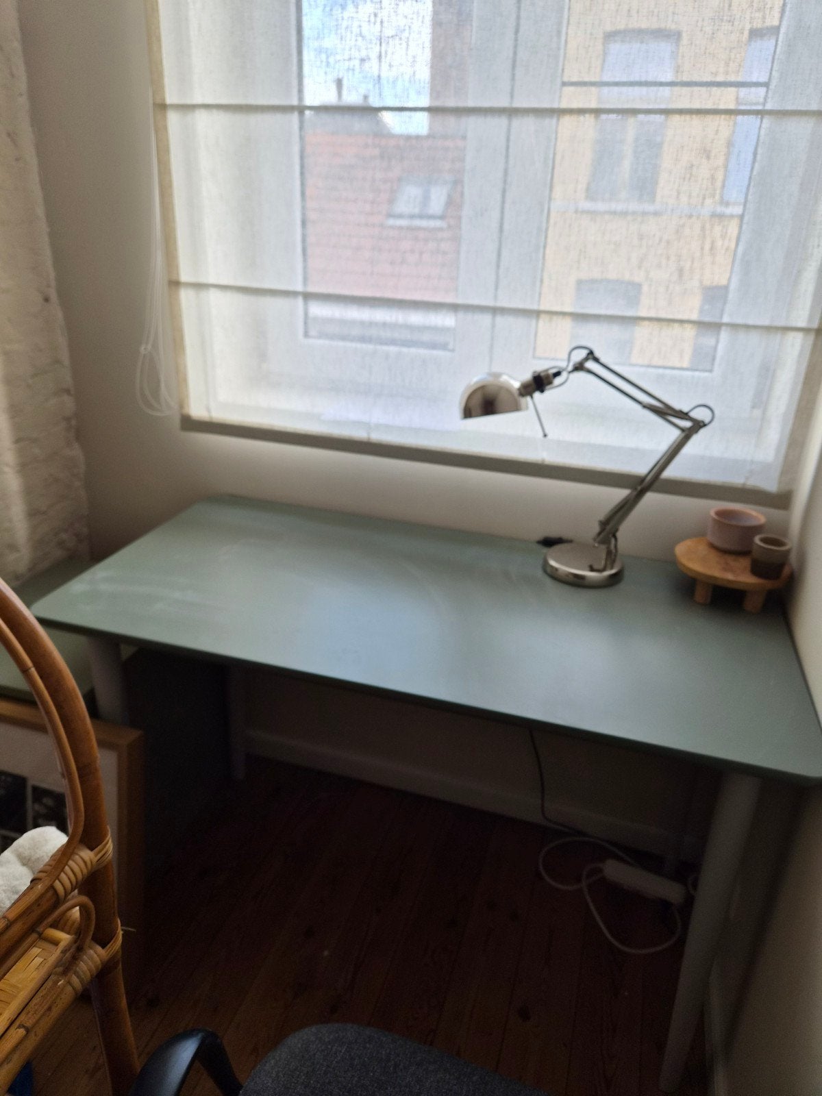 Bureautafel met bureaukast Ikea, Huis en Inrichting, Bureaus, Ophalen, IKEA