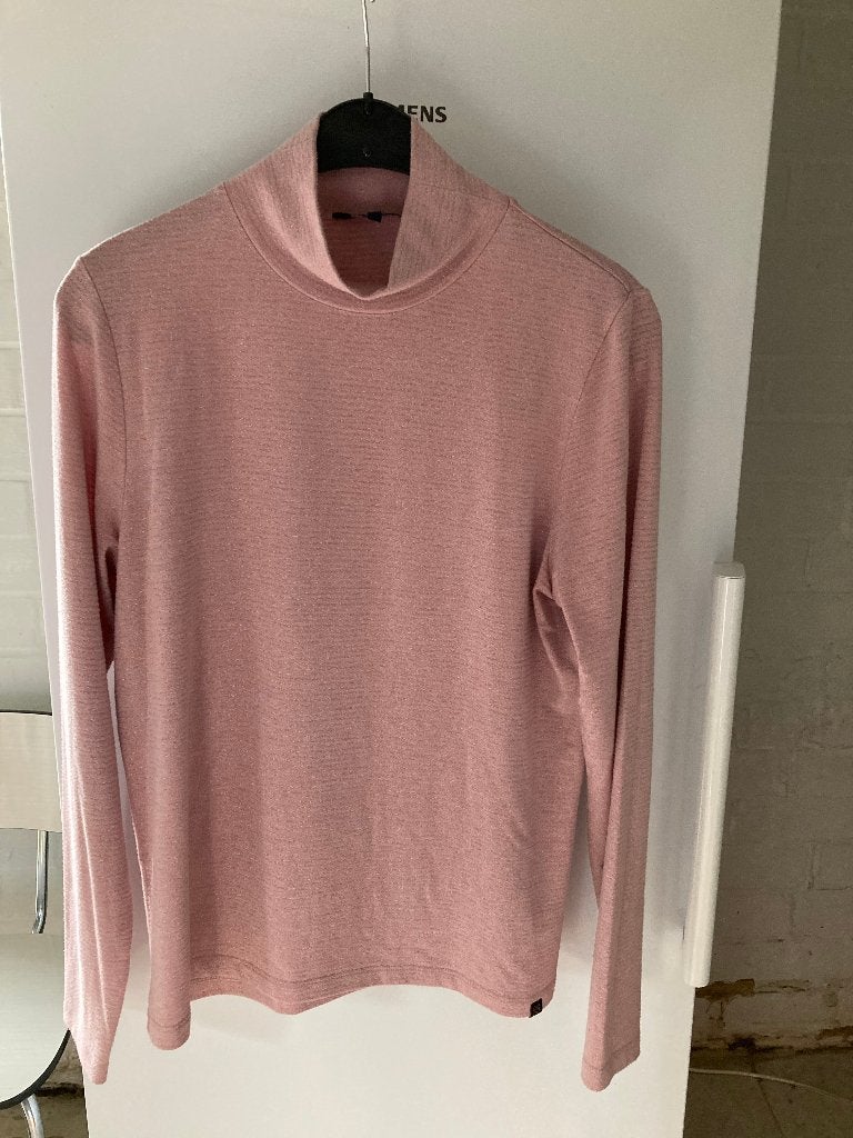 Roze met zilver gespikkelde souspull, Terre Bleue, 38, Kleding | Dames, Maat 38/40 (M), Terre Bleue, Ophalen of Verzenden, Zo goed als nieuw