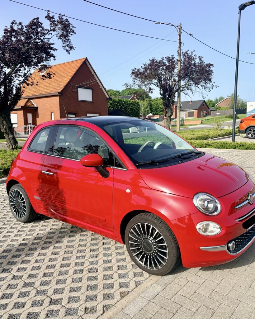 Fiat 500, Auto's, Voorwielaandrijving, Stof, Beige, Handgeschakeld