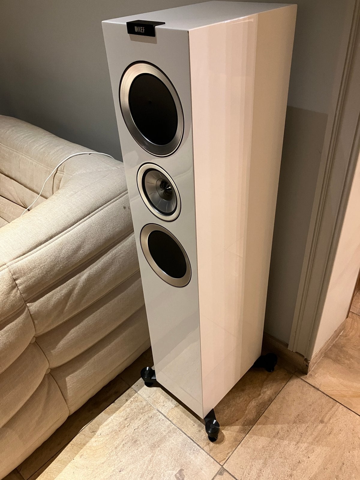 Luidsprekerboxen KEF, Audio, Tv en Foto, Ophalen, Zo goed als nieuw