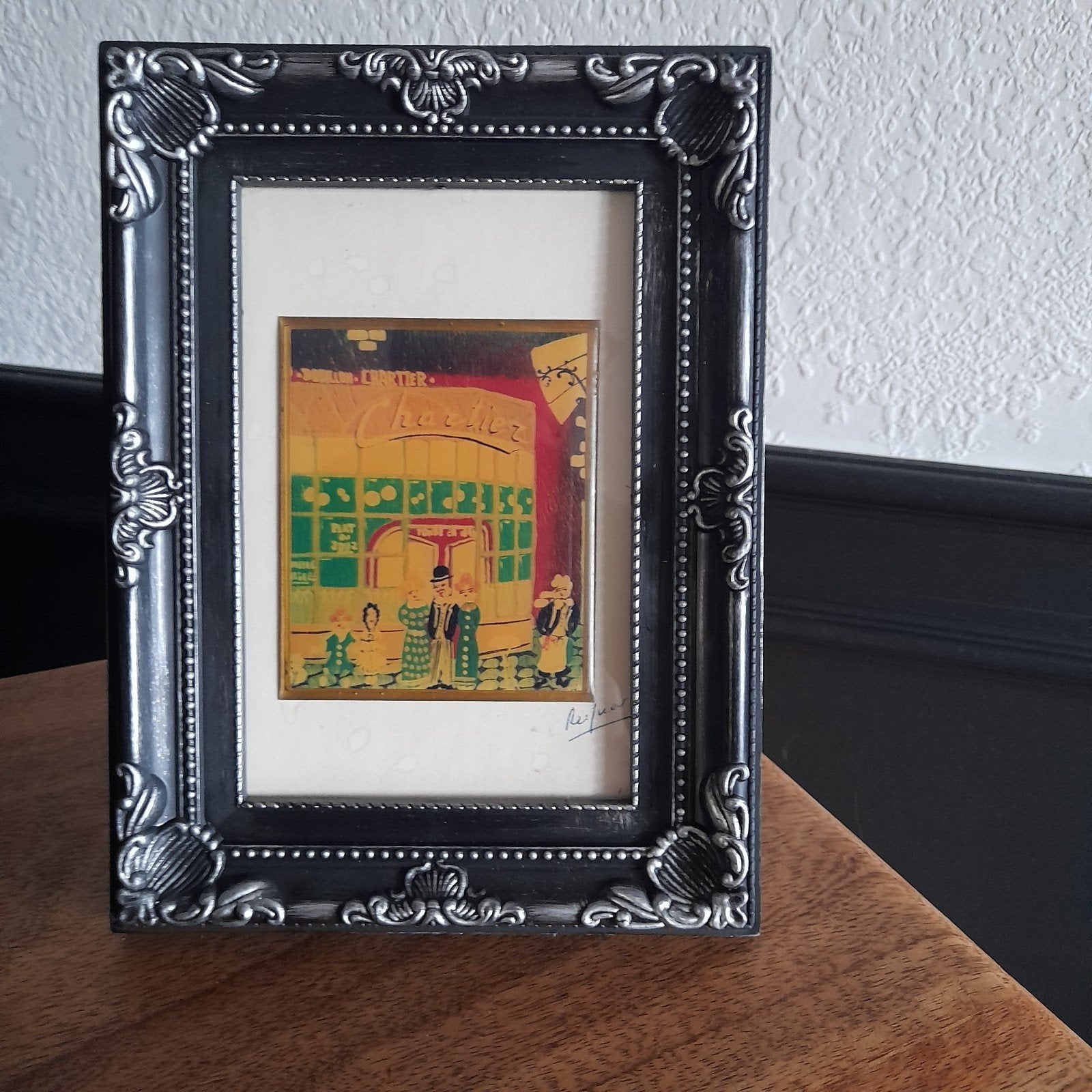 prachtige vintage plaquette 'Bouillon Chartier' parijs, Antiek en Kunst, Ophalen