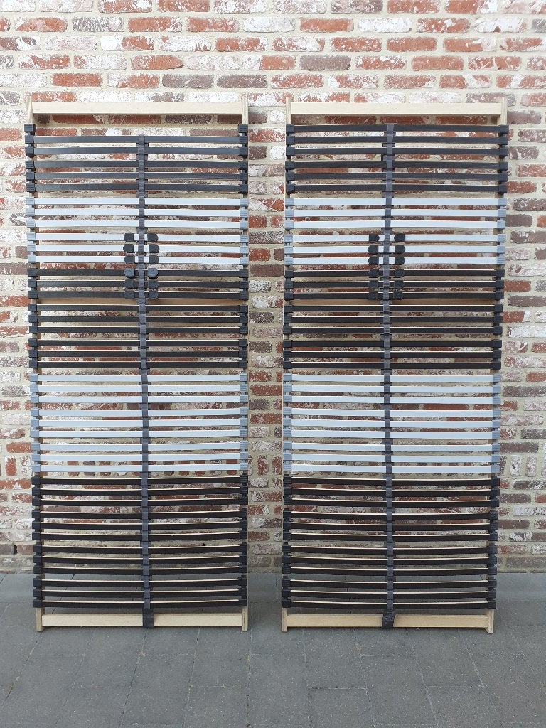 2 Lattenbodems Leirsund, Ophalen, Gebruikt, Tweepersoons, 80 cm