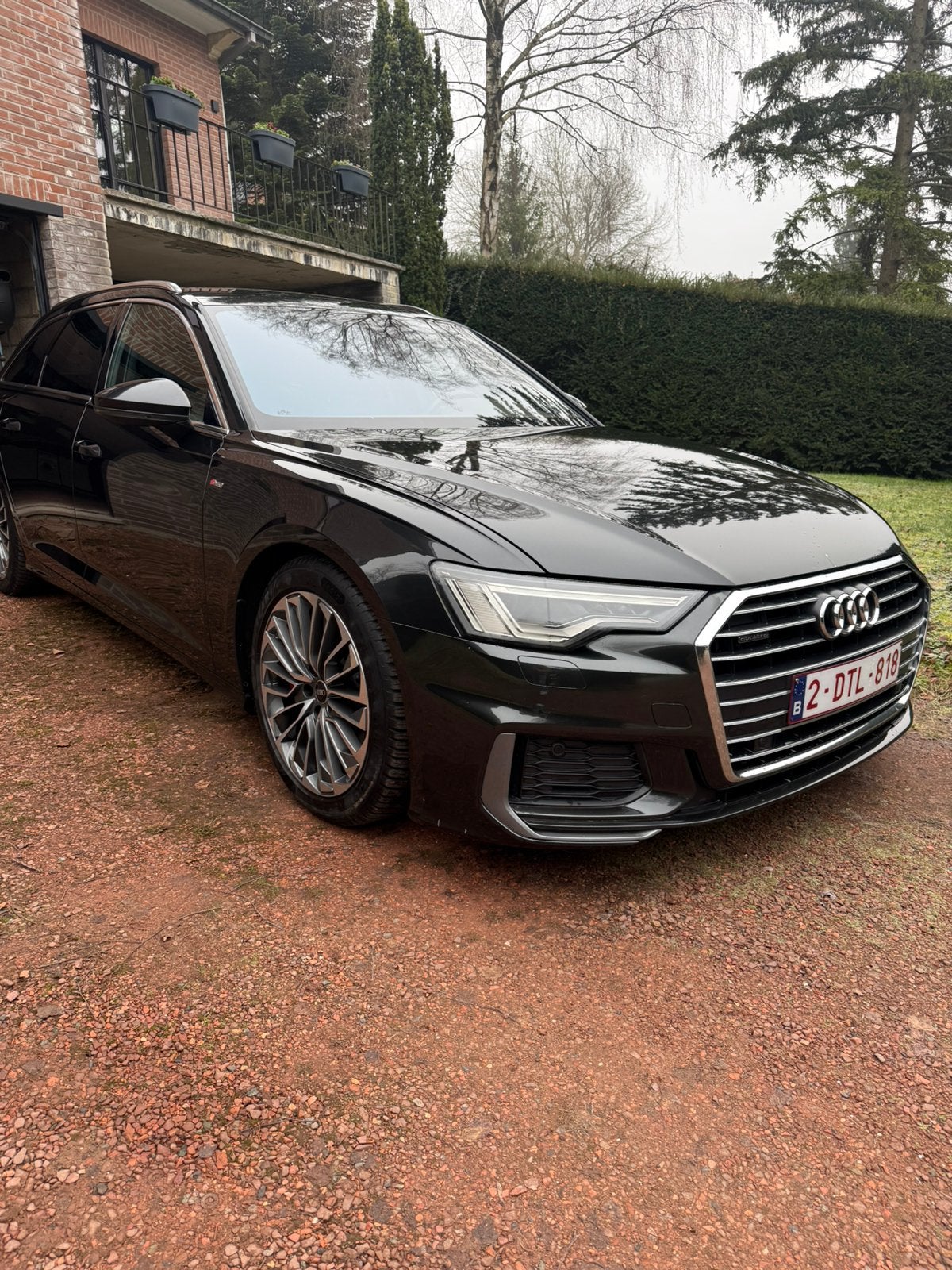Audi A6 avant quatro 55tfsi  2l benzine/hybride, Auto's, Audi, Automaat, Zwart, Break, A6
