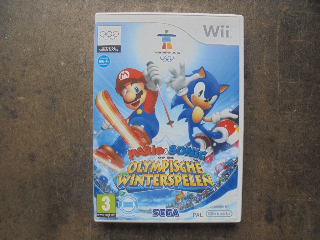 Mario & Sonic op Olympische Winterspelen vr Wii (ziefotos)II, Gebruikt, 1 speler, Ophalen of Verzenden, Vanaf 3 jaar