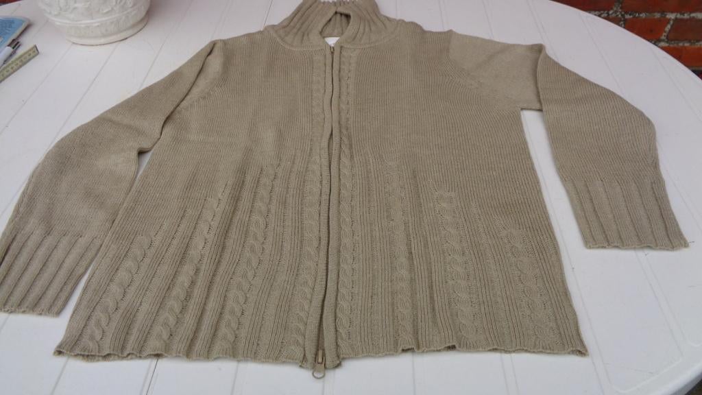 Dames pull merk Damart, Beige, Nieuw, Ophalen of Verzenden, Maat 36 (S)