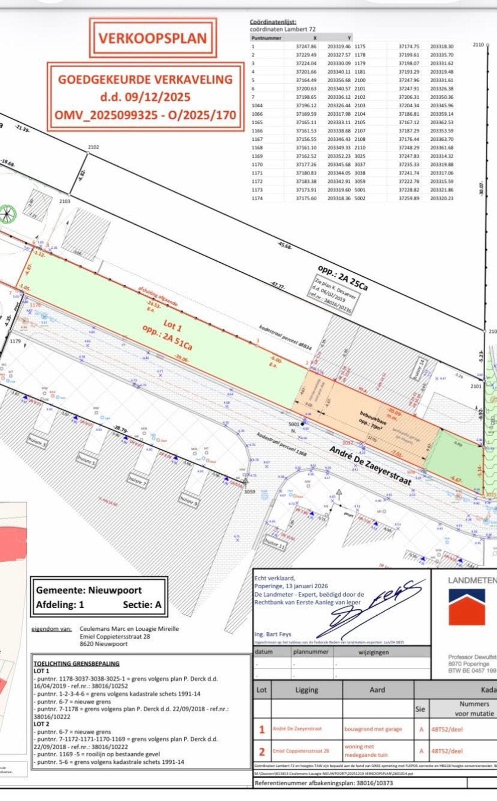 Bouwgrond te koop in Nieuwpoort-stad, Immo, Ventes sans courtier, 200 à 500 m²