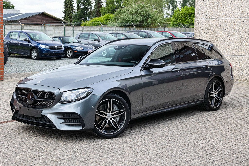 Mercedes-Benz E-Klasse 43 AMG STAGE-1*LUCHTVERING*360CAMER, Autos, Argent ou Gris, Achat, Euro 6, Noir