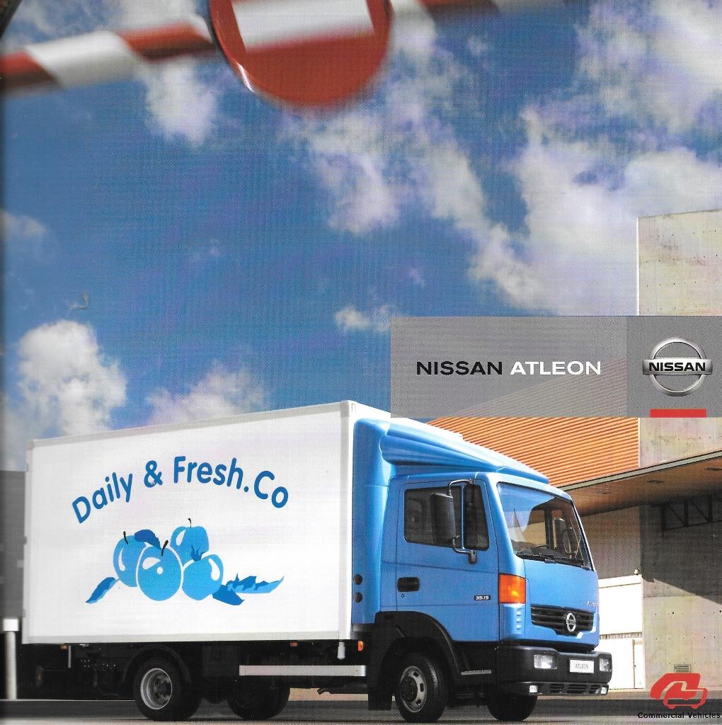 NISSAN ATLEON, Boeken, Auto's | Folders en Tijdschriften, Ophalen of Verzenden, Zo goed als nieuw, Nissan