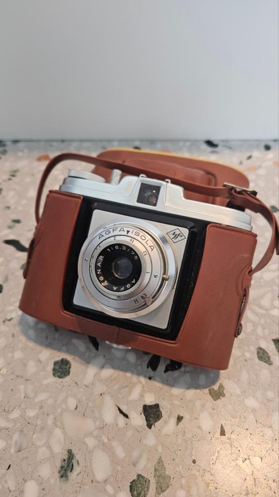 Agfa Isola fototoestel, Ophalen, Fototoestel