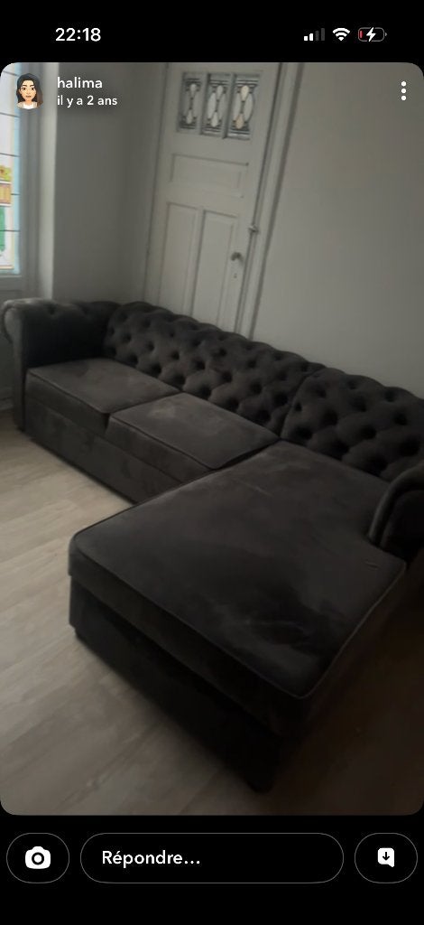 Canapé-lit très confortable, Maison & Meubles, Enlèvement, Utilisé, Quatre personnes ou plus