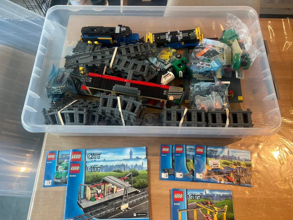 Lego 60050 en 60052, Enlèvement, Comme neuf, Complet, Lego