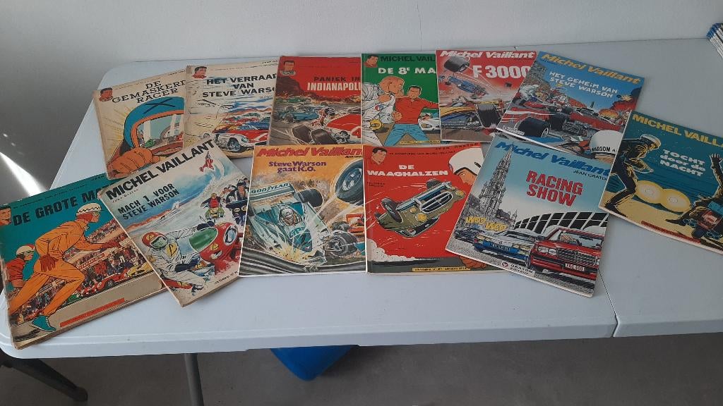 Michel Vaillant, Livres, Plusieurs BD, Graton, Enlèvement, Utilisé