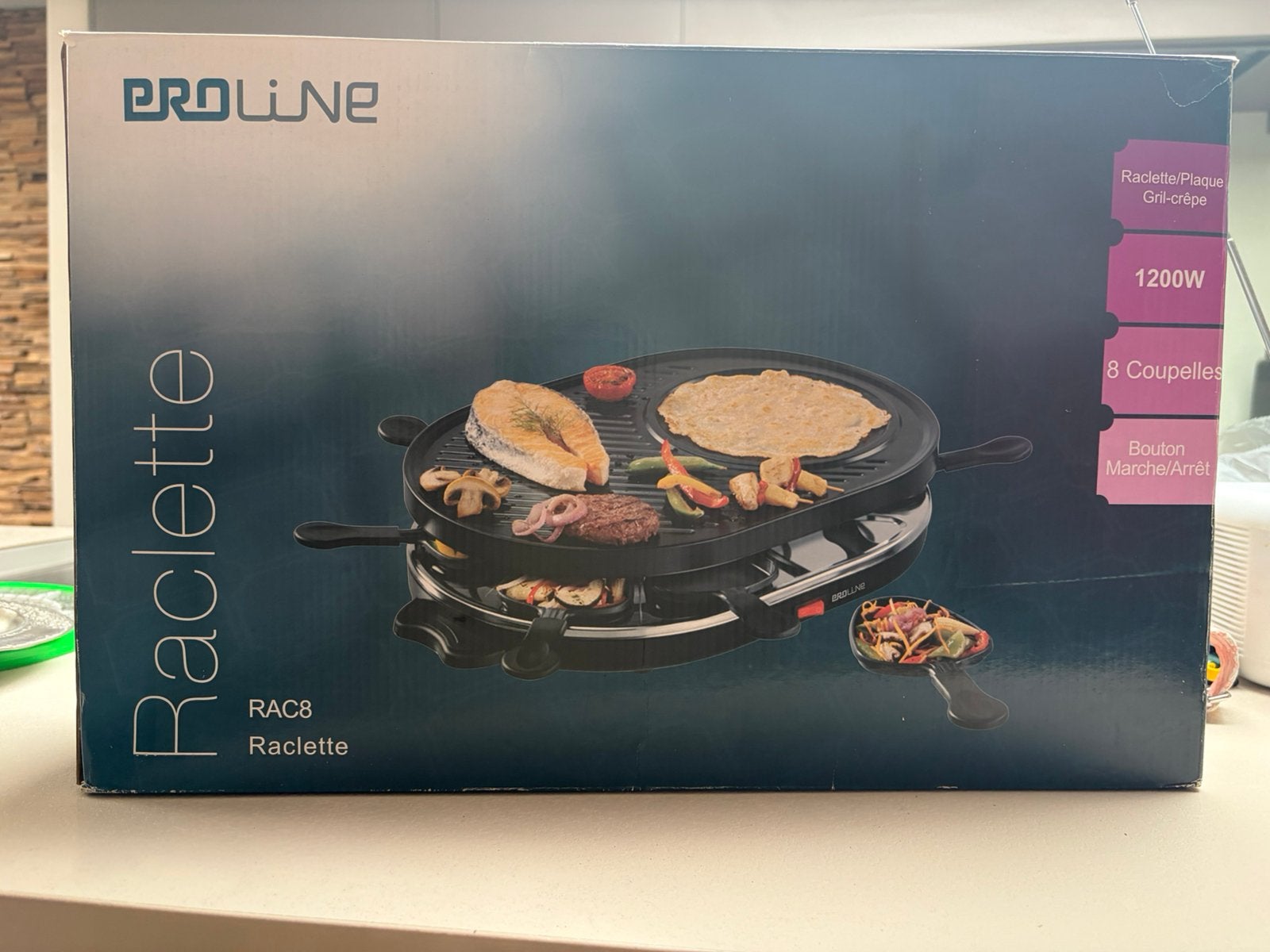 Raclette, Elektronische apparatuur, Gourmetstellen, Ophalen, Zo goed als nieuw