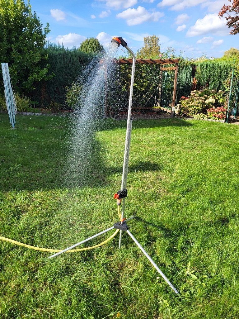 Gardena tuindouche, Ophalen, Gebruikt