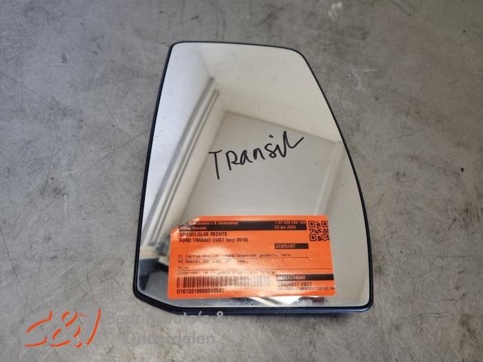 Glace rétroviseur droit d'un Ford Transit Custom, -, 3 mois de garantie, -, -