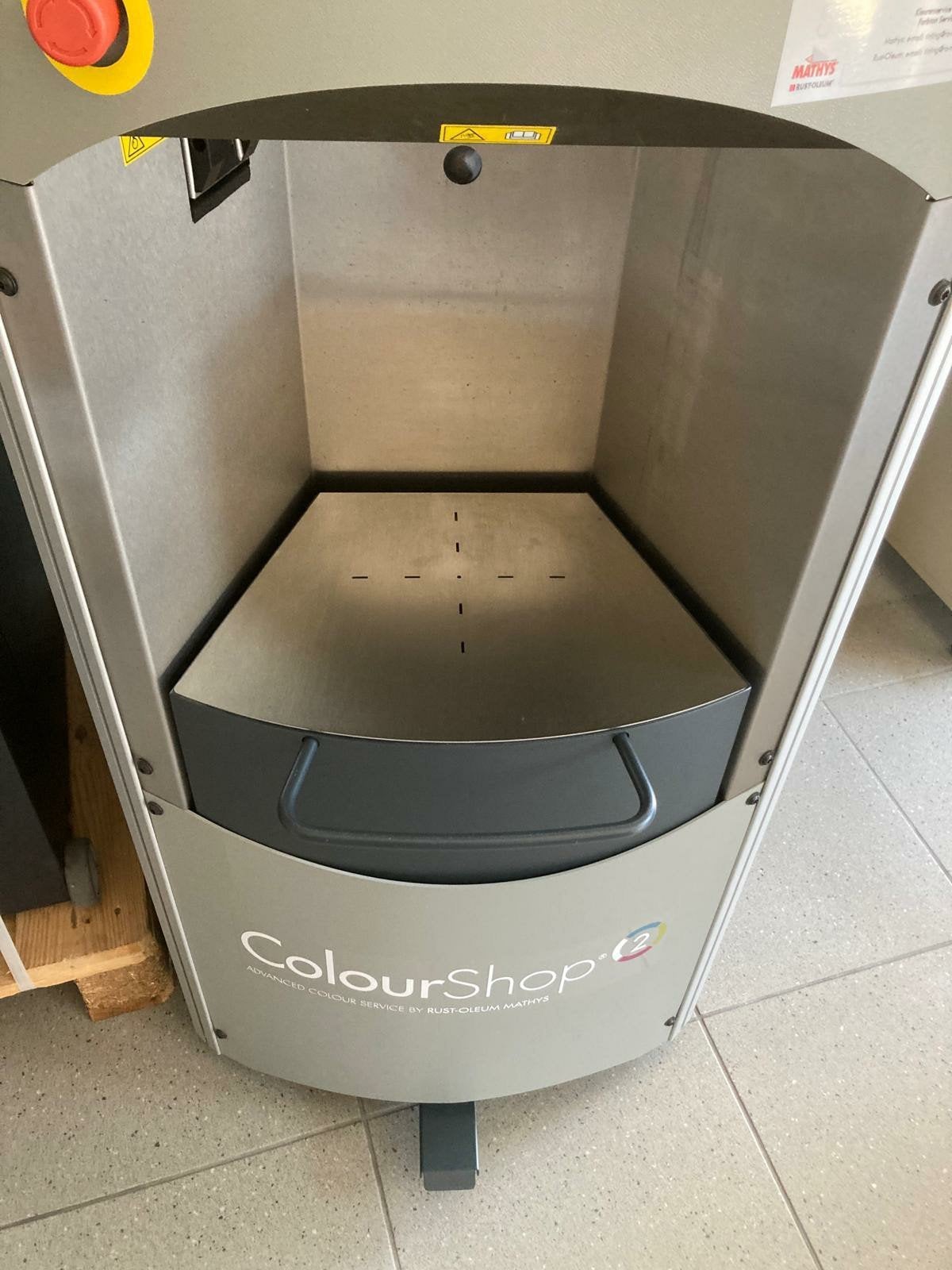 Verf mengmachine, Ophalen, Gebruikt