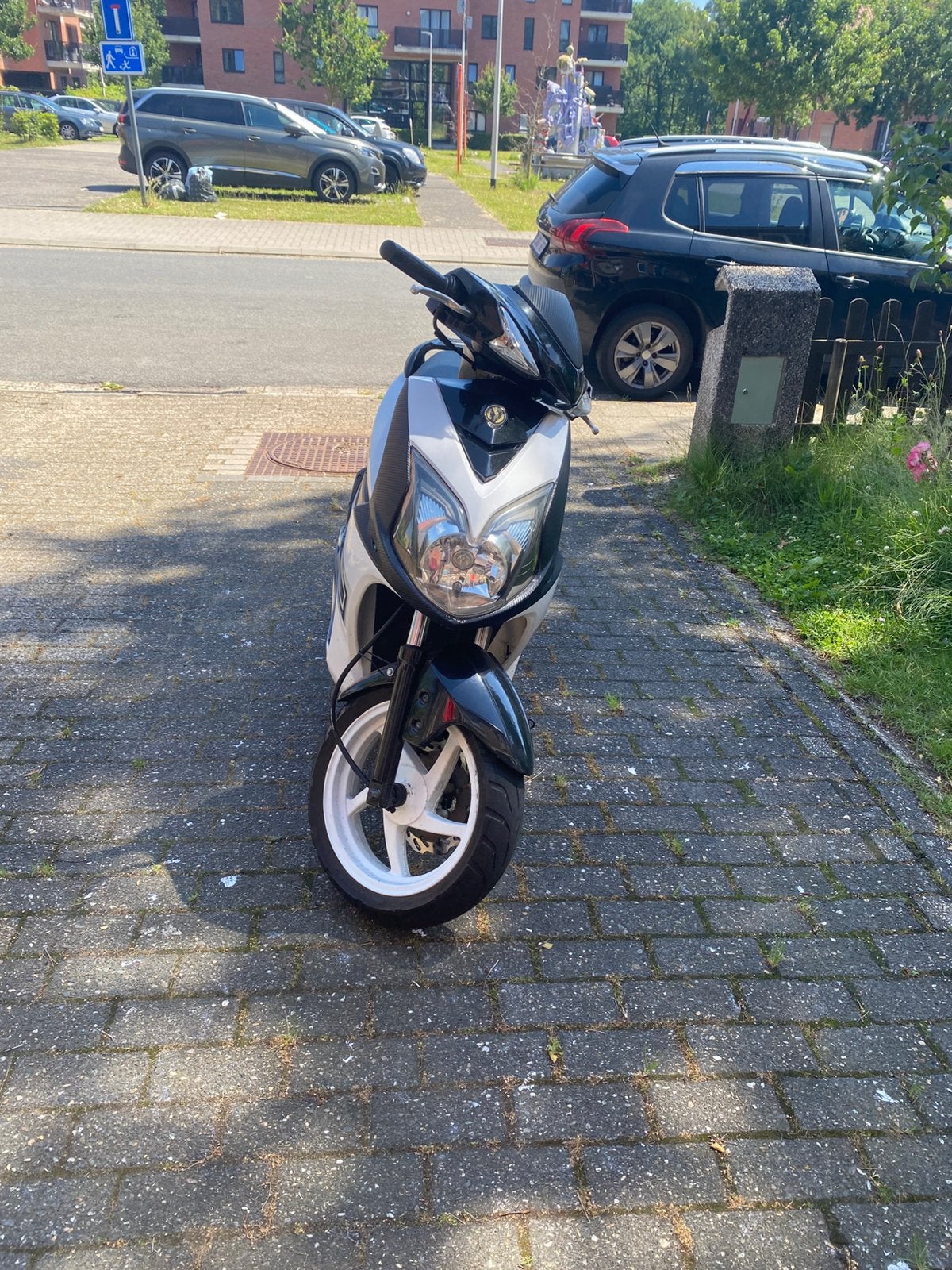 Sym jet 4, Fietsen en Brommers, Scooters | Kymco, Ophalen, Gebruikt, Overige modellen, 49 cc