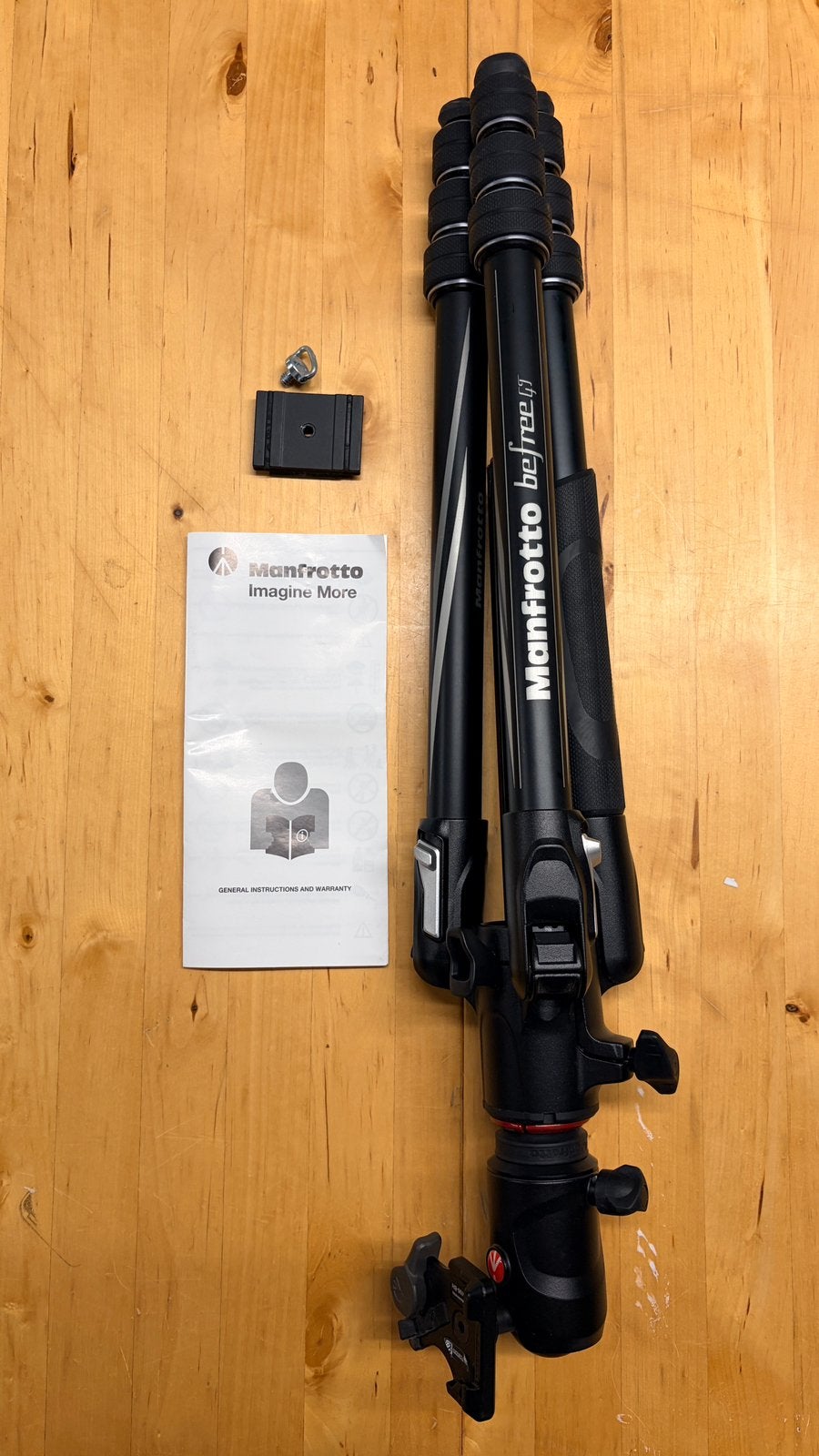 Manfrotto Befree trépied photo aluminium, Enlèvement, Comme neuf, Rotule, Manfrotto