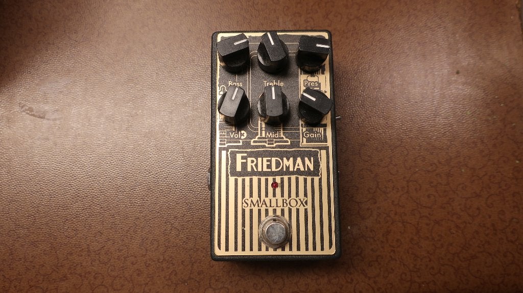 Pédale Friedman Smallbox, Enlèvement ou Envoi, Comme neuf, Distortion, Overdrive ou Fuzz