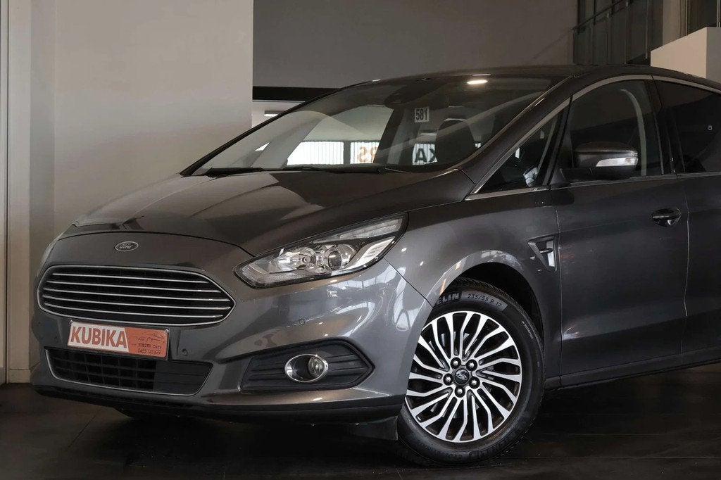Ford S-Max S-Max 2.0 TDCi CruiseC 7PLS SfeerV Keyless Garant, Autos, Détection des panneaux routiers, Argent ou Gris, Euro 6, Entreprise