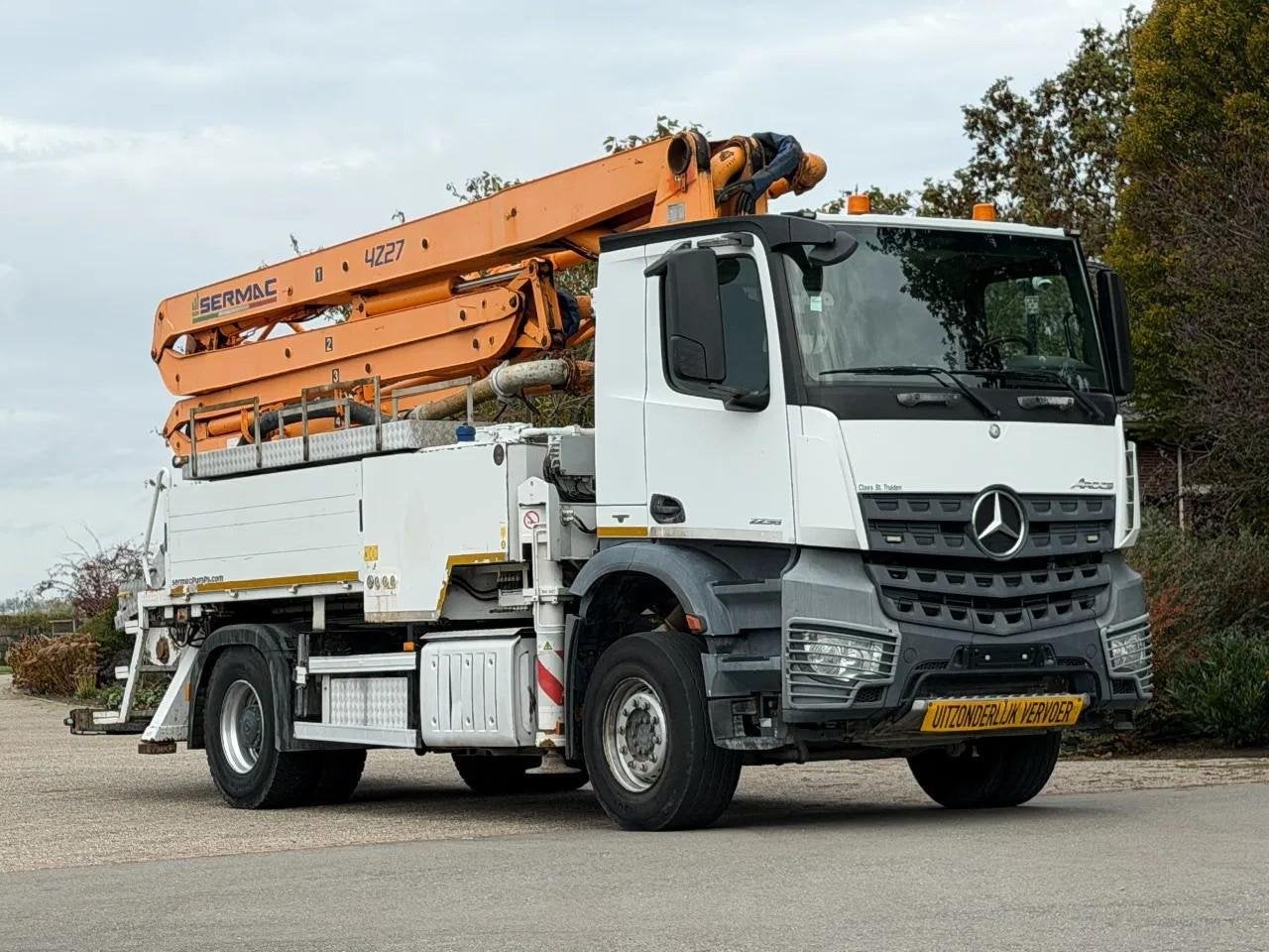 Mercedes-Benz Arocs 2236 PUMI/BETONPOMP!BETONPUMPE 2017!SERM, 360 ch, Achat, Euro 6, Entreprise
