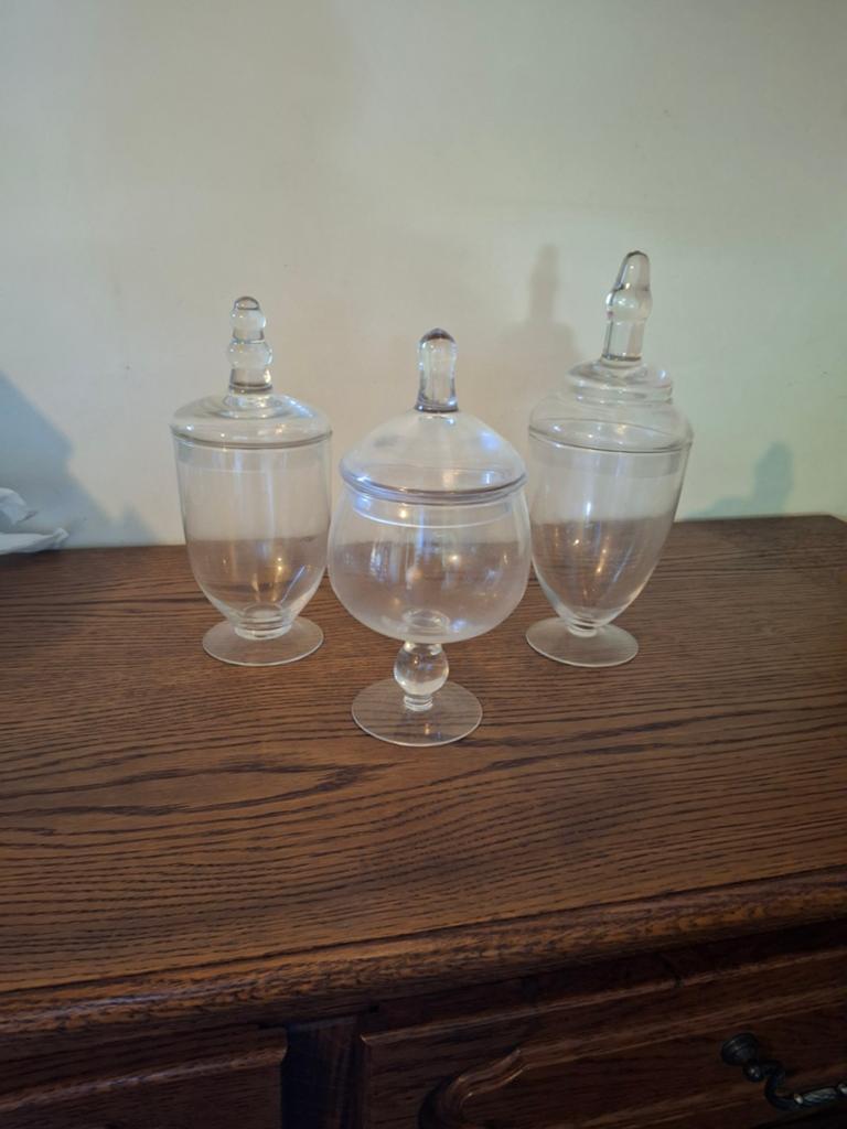 Glazen  potjes, Ophalen of Verzenden